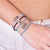 "Freedom" Set of 5 Hair Ties & Bracelet Jewels