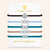 "Freedom" Set of 5 Hair Ties & Bracelet Jewels