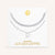 "Ready-Set-Sparkle" Set of Two Pave Initial & Herringbone Layering Necklaces