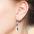 "Brianna" 5.9CTW Marquise Cut & Pave Stones Inside-Outside 2.2" Hoops