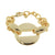 18K YG Plated  XL Link Bracelet